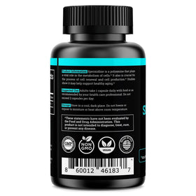 Boîte de complément alimentaire Black Forest Spermidine ouverte