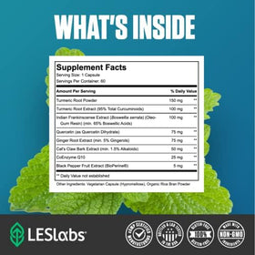 Boîte de complément alimentaire LES Labs avec capsules visibles