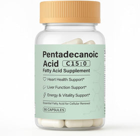 Boîte de complément alimentaire pucges acide pentadécanoïque 90 capsules