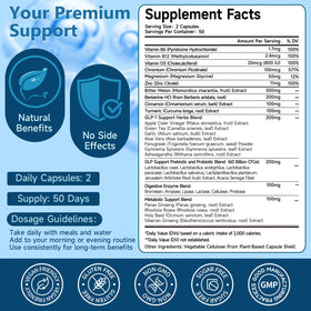 Boîte de complément Trawecual GLP-1 avec dosage
