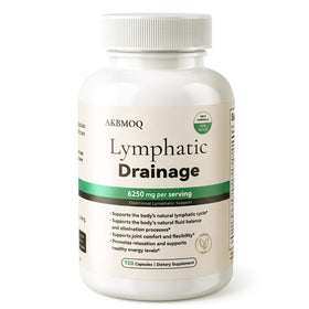 Boîte de compléments AKBMOQ Drainage Lymphatique 120 capsules