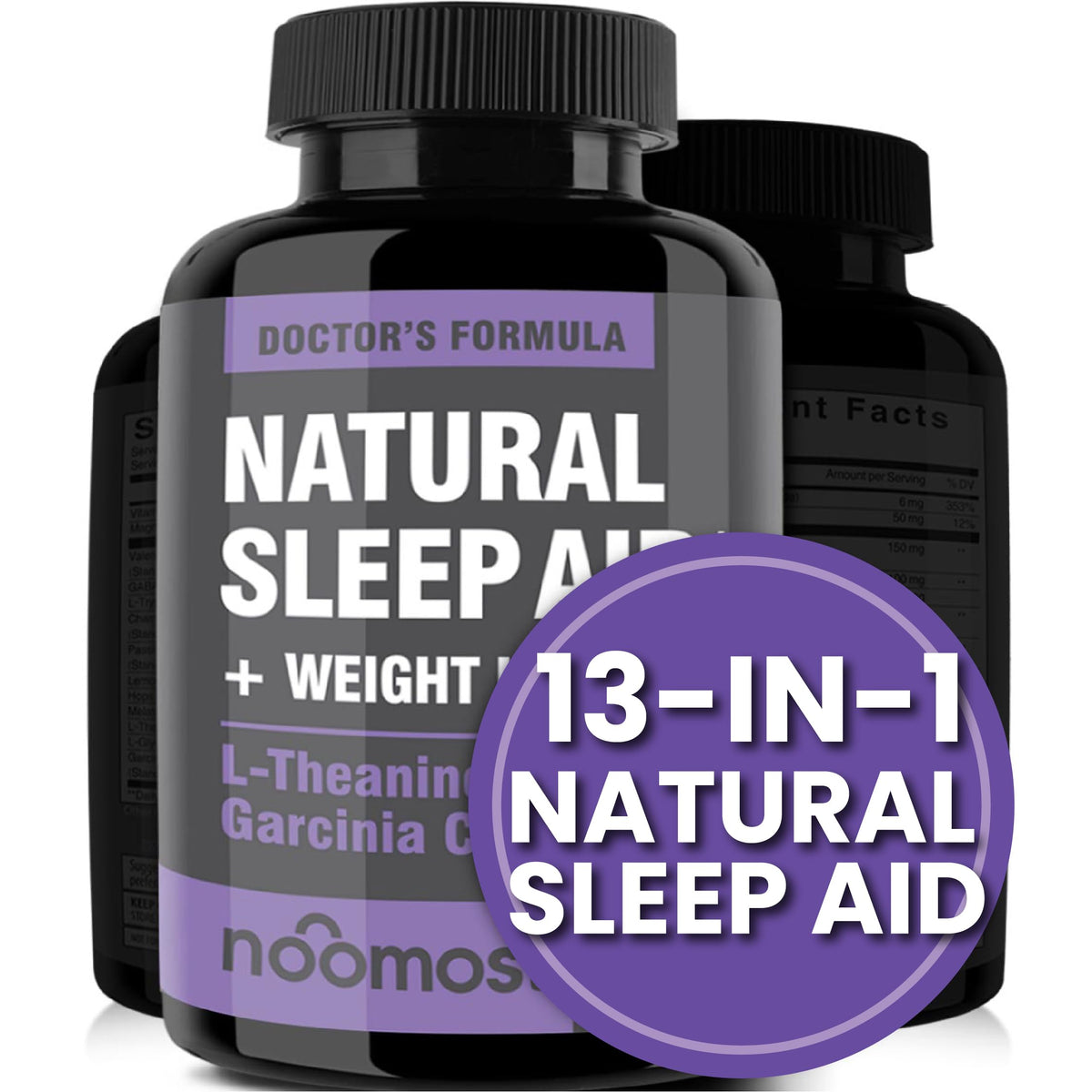 Boîte de compléments alimentaires NooMost pour le sommeil, 60 comprimés