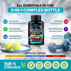 Boîte de comprimés électrolytes NUTRAHARMONY ouverte