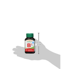 Boîte de comprimés Jamieson Vitamine B12 sur une table