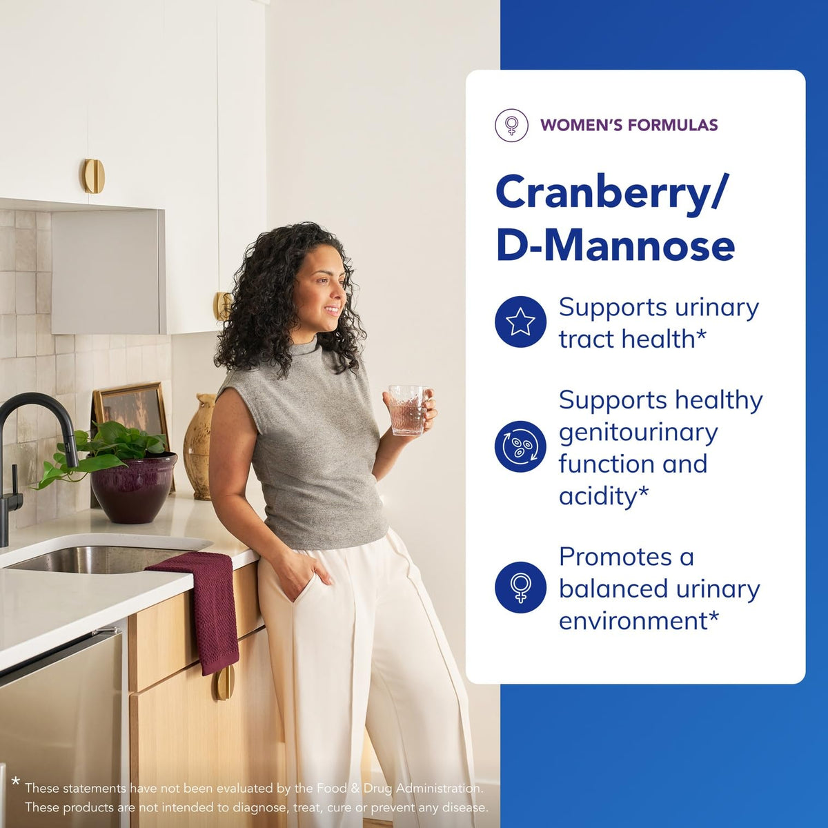 Boîte de Cranberry D-Mannose avec capsules visibles