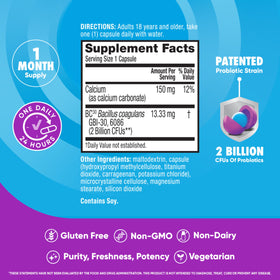 Boîte de daily Advantage Probiotique avec étiquette
