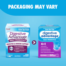 Boîte de daily Advantage Probiotiques 80 capsules