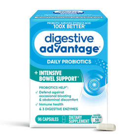 Boîte de daily Advantage Probiotiques 96 Capsules vue de face
