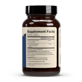 Boîte de Dr. Mercola Berberine et MicroPQQ Avancé, contenant 30 capsules