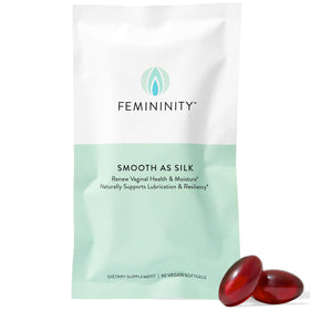 Boîte de Femininity Smooth as Silk Softgels vue de face