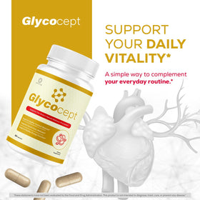 Boîte de Glycocept avec capsules visibles
