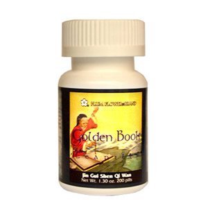 Boîte de Golden Book Qi des Reins 200 comprimés Plum Flower vue de face