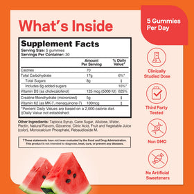 Boîte de gummies créatine Zena Nutrition sur une surface en bois
