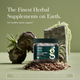 Boîte de gummies d'Ashwagandha Bio Gaia Herbs
