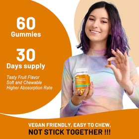 Boîte de gummies Vegavero Potassium et Magnésium ouverte
