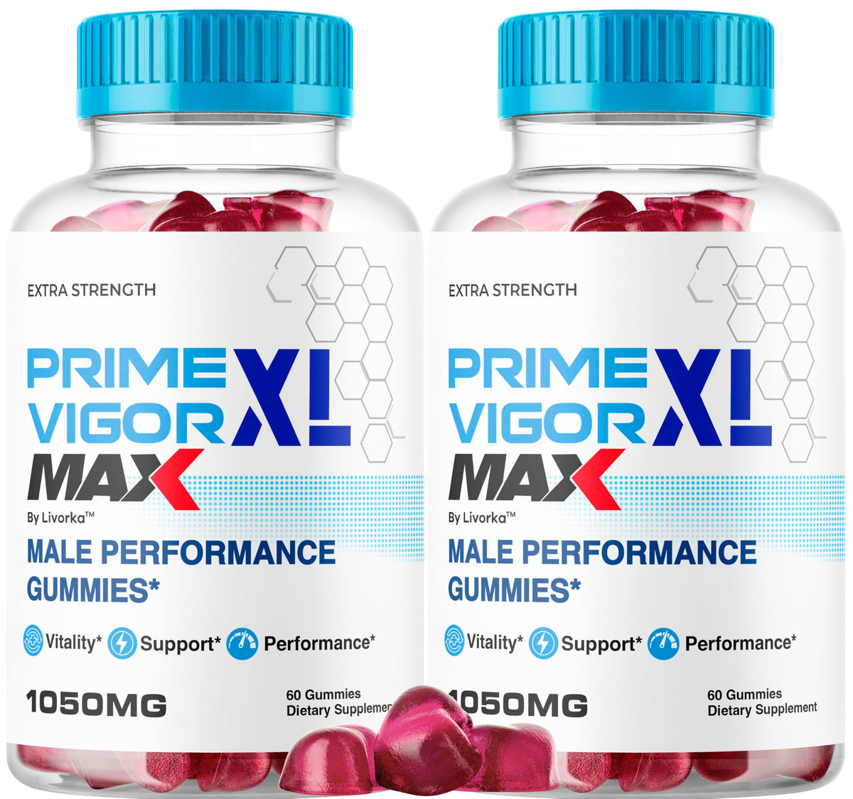 Boîte de gummies Vigor XL Max LIVORKA vue de face