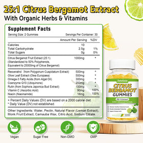 Boîte de gummies Zetelixia ouverte montrant les gummies