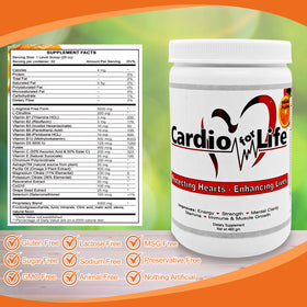 Boîte de Health Guardian Cardio for Life L-Arginine 508g