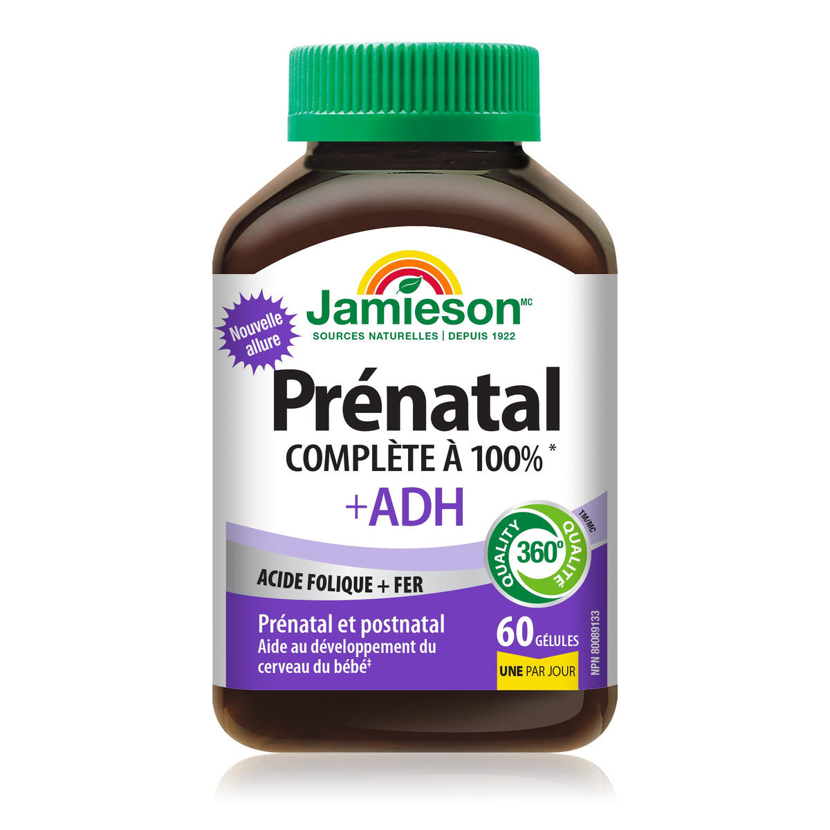 Boîte de Jamieson Multivitamine Prénatale avec DHA