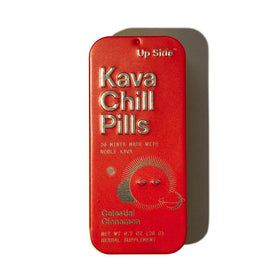 Boîte de Kava Chill Pills Up Side avec 20 bonbons à la cannelle