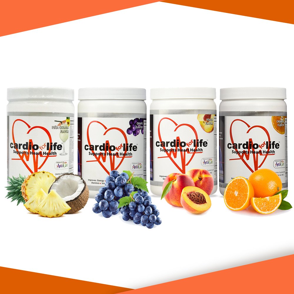 Boîte de L-Arginine Cardio for Life vue de côté