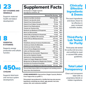 Boîte de LEGION Triumph Multivitamines Prénatales Sport