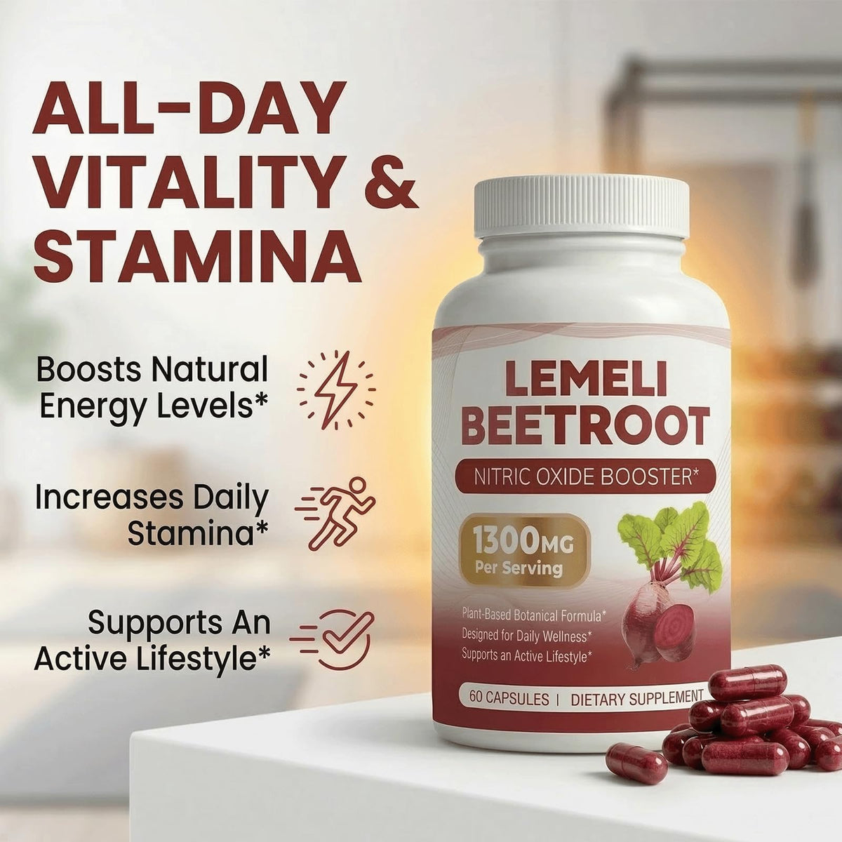 Boîte de LEMELI BEETROOT avec informations nutritionnelles