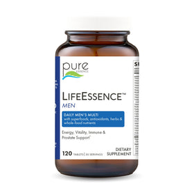 Boîte de LifeEssence de PURE ESSENCE LABS avec 120 comprimés
