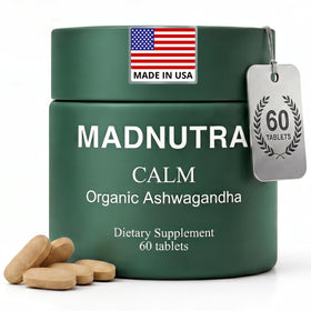 Boîte de MadNutra Ashwagandha 675mg vue de face