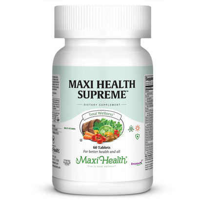 Boîte de Maxi Health Multivitamines 60 comprimés vue de face