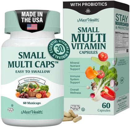 Boîte de Maxi Health Multivitamines avec capsules mini à avaler