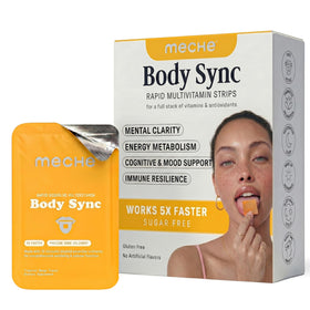 Boîte de Meche Body Sync™ contenant 30 bandes multivitaminées