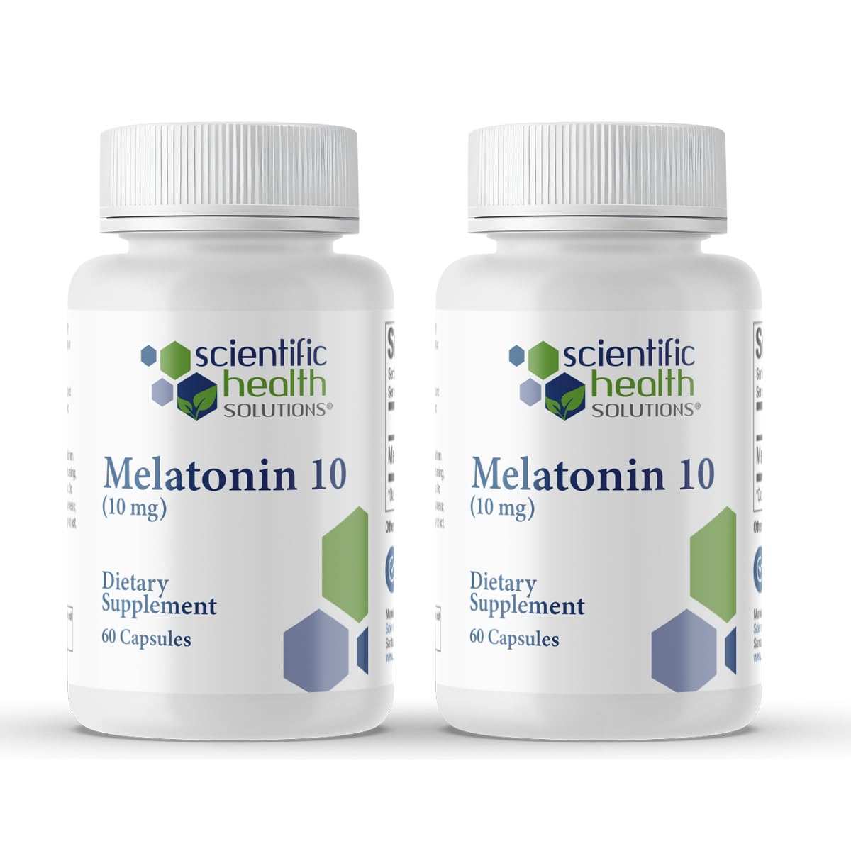 Boîte de melatonine 10mg Scientific Health Solutions vue avant
