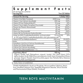 Boîte de MICHAEL'S Multivitamines Adolescents contenant 90 comprimés
