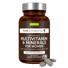 Boîte de multivitamine Igennus Methylée Haute Potence Femme 60 comprimés