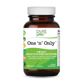 Boîte de multivitamine One n Only PURE ESSENCE LABS avec 30 comprimés