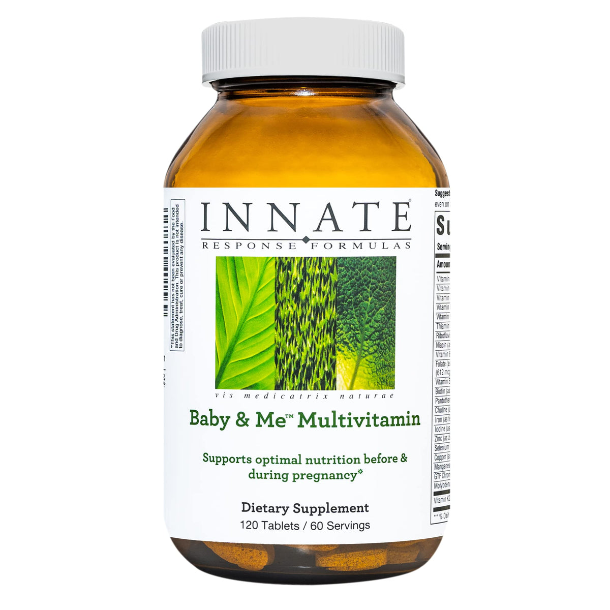 Boîte de multivitamine prénatale Innate Response Formulas vue de face
