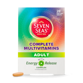 Boîte de Multivitamines Adultes Sevenseas contenant 28 comprimés