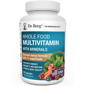 Boîte de multivitamines Dr. Berg vue de face