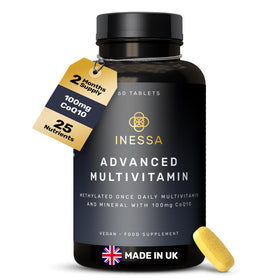 Boîte de multivitamines Inessa 60 comprimés vue de face