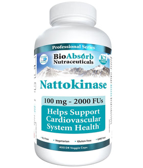 Boîte de Nattokinase Bio Absorb vue de face