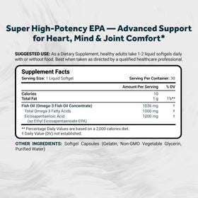 Boîte de Naturalis UltraEPA 1000mg avec étiquette