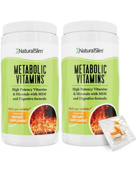 Boîte de NaturalSlim avec 30 sachets de multivitamines