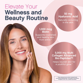 Boîte de NeoCell Multi Collagen Peptides sur une table