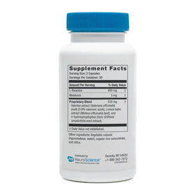 Boîte de NeuroScience Alpha GABA PM avec capsules