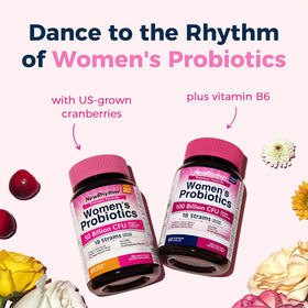 Boîte de NewRhythm Probiotiques Femmes 60 Capsules Végétales