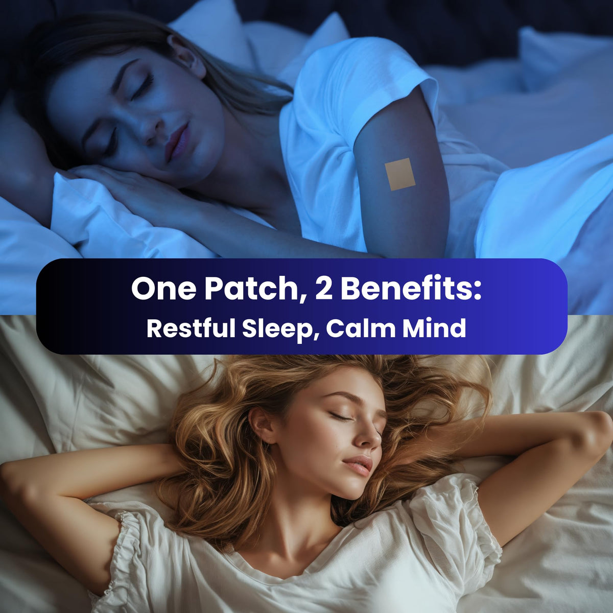 Boîte de patches de sommeil Live To Shine avec 30 patches