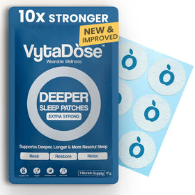 Boîte de patches Vytadose de sommeil profond 10mg Melatonine vue de face