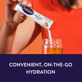 Boîte de Pedialyte Poudre Électrolyte Goût Punch de Fruits