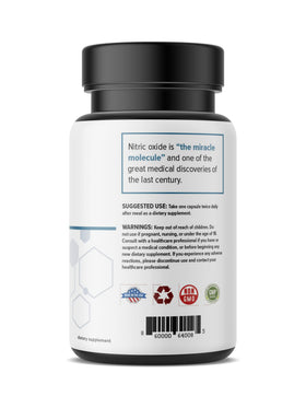 Boîte de Periph-Artery Real Science Nutrition avec informations nutritionnelles